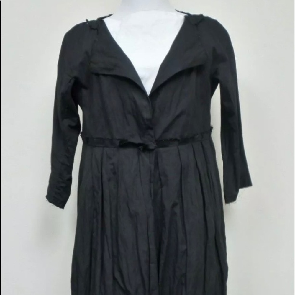 Nuovo Bosgo black/white crush cotton dress jacket